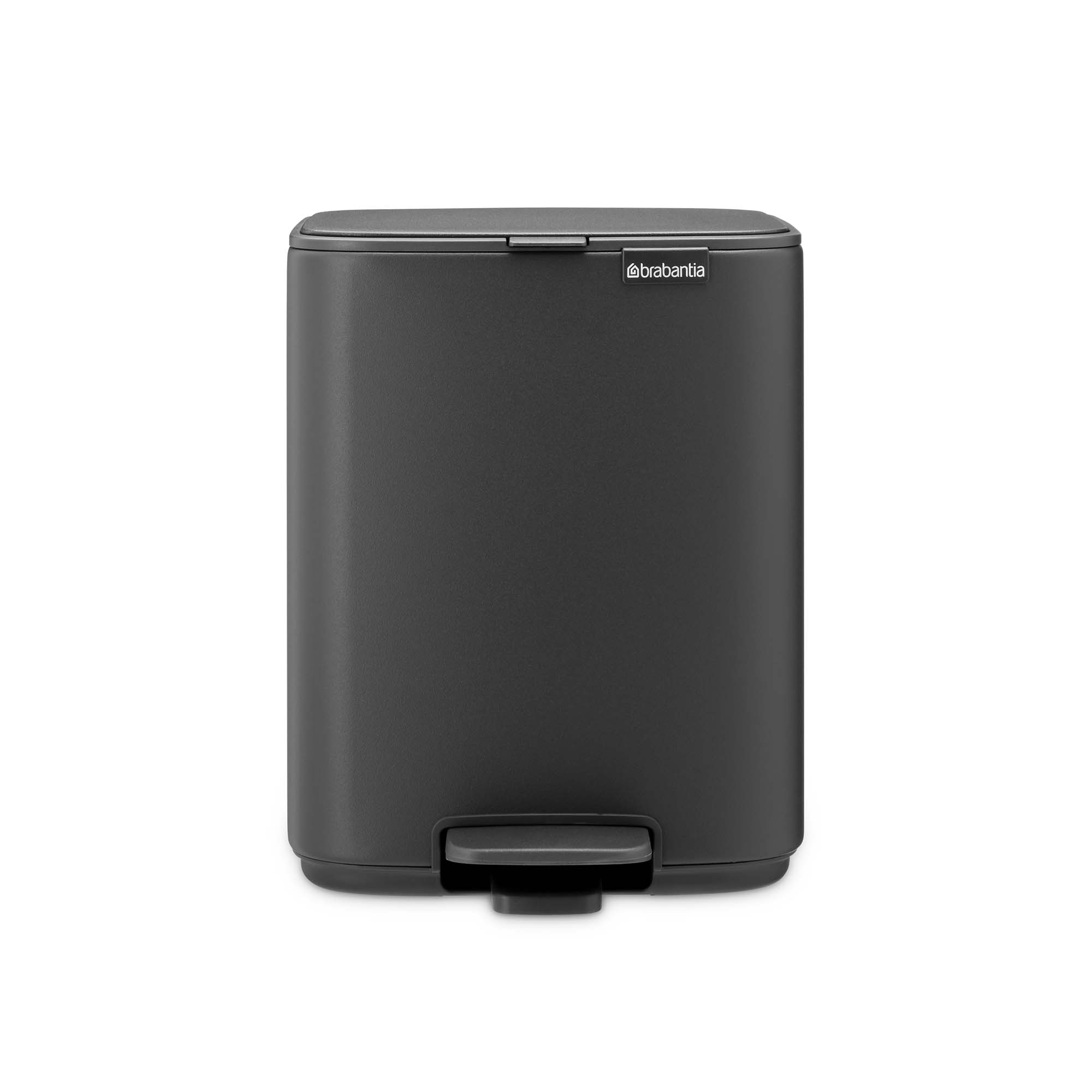 Кош за смет Brabantia Bo Pedal 7L, Mineral Infinite Grey