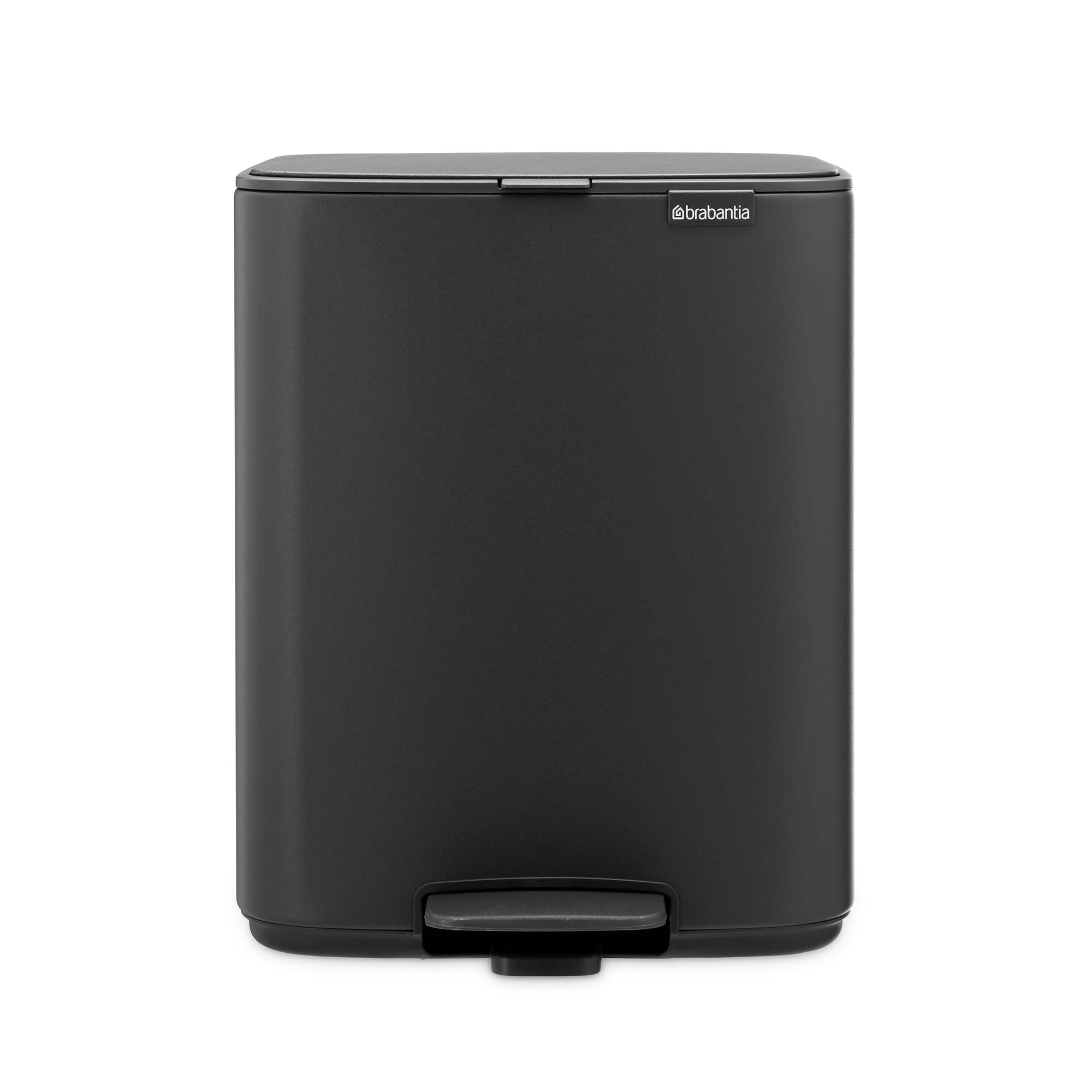 Кош за смет Brabantia Bo Pedal 12L, Mineral Infinite Grey