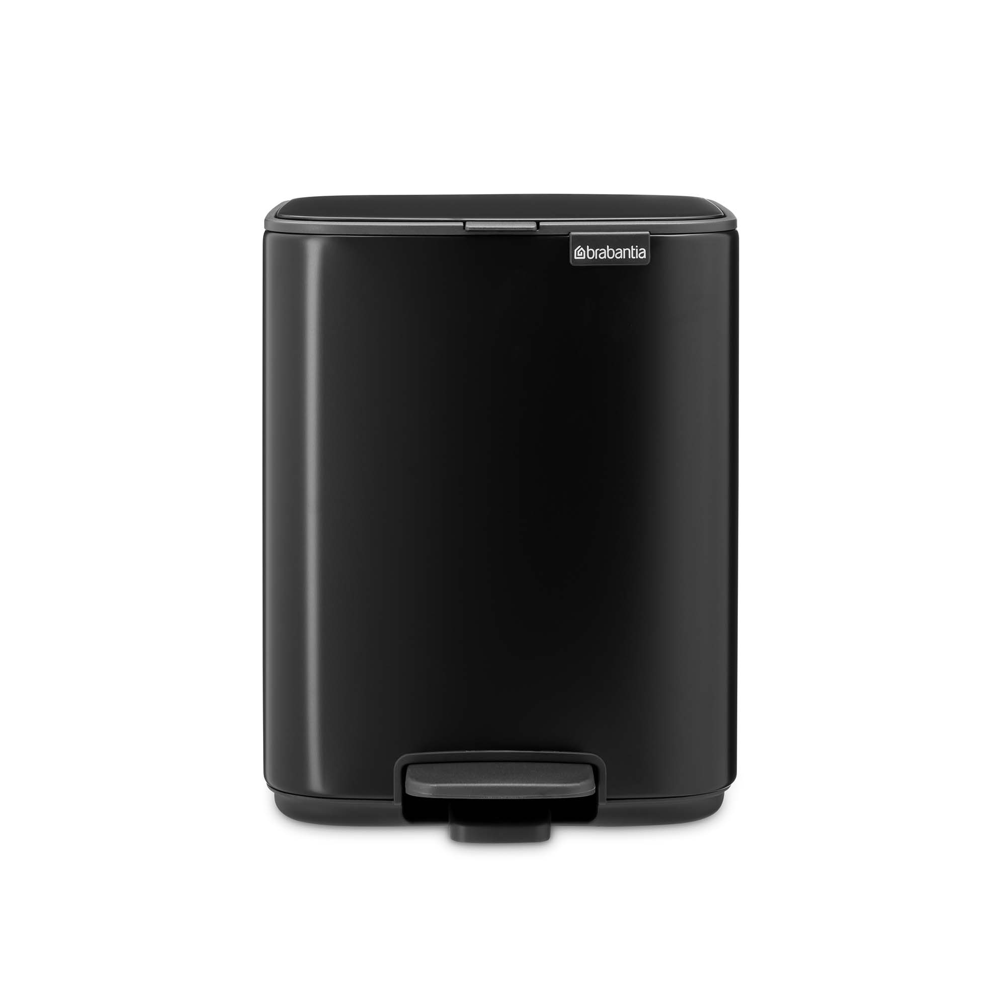 Кош за смет Brabantia Bo Pedal 7L, Matt Black