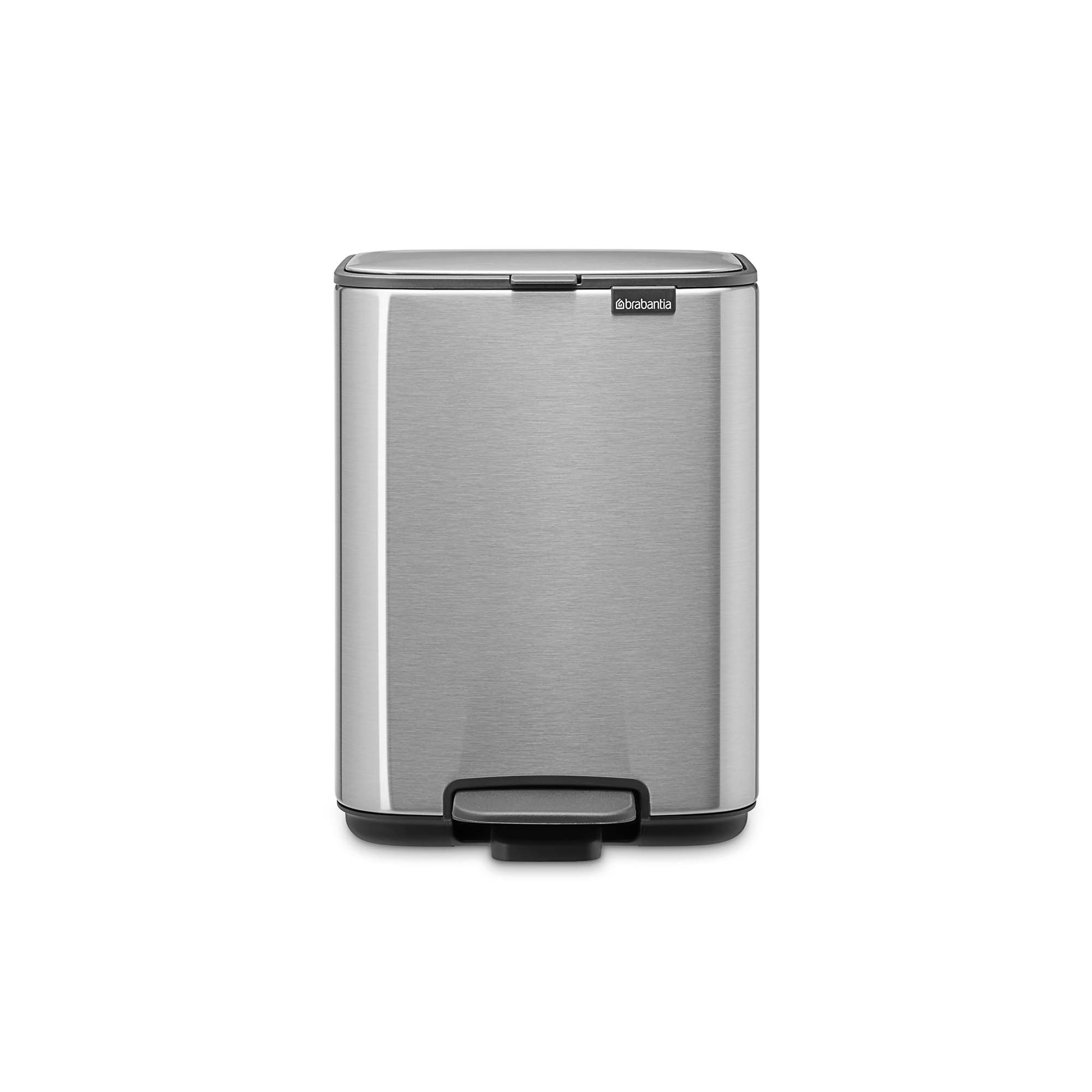 Кош за смет Brabantia Bo Pedal 4L, Matt Steel Fingerprint Proof