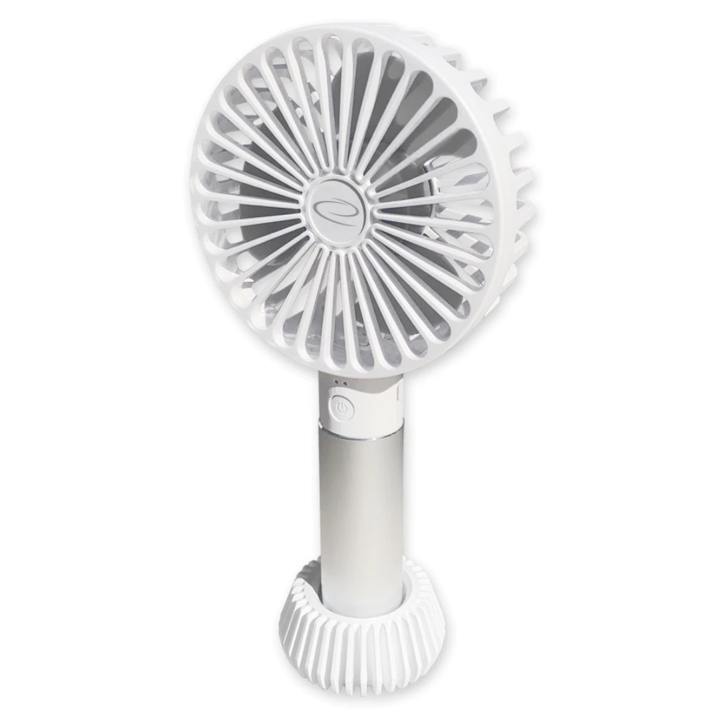 Ръчен вентилатор Esperanza EHF102S Crocus, 4W, 9см. , Бял/сив