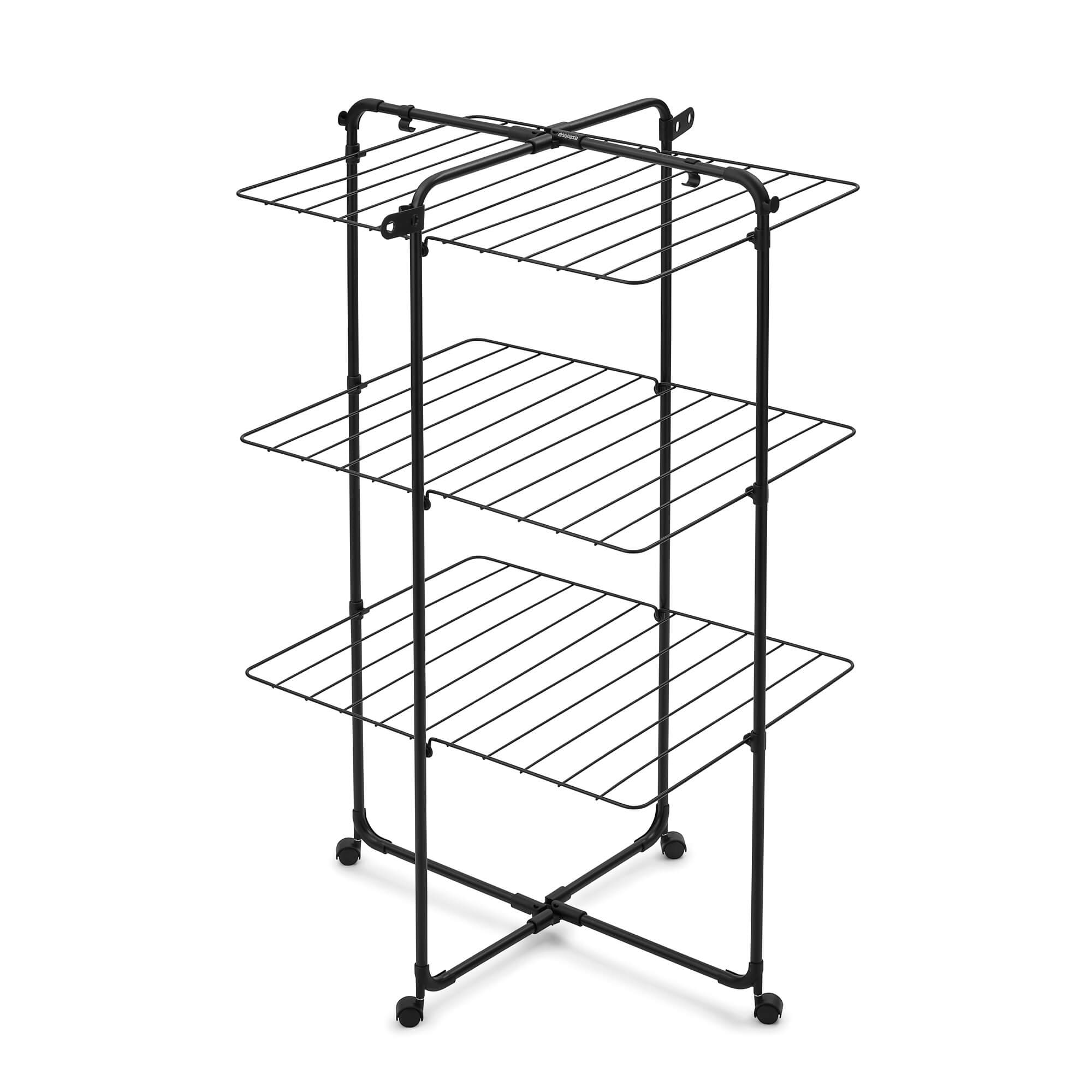 Сушилник за дрехи Brabantia Hangon Tower 23m, Matt Black