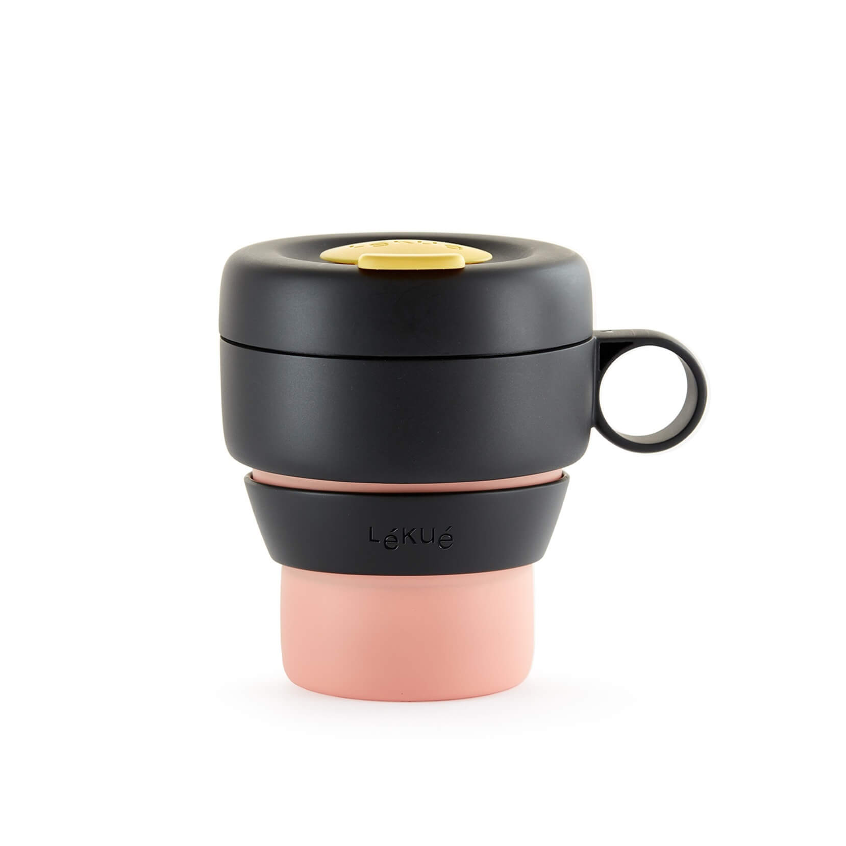 Чаша сгъваема Lekue On The Go Coral 350ml