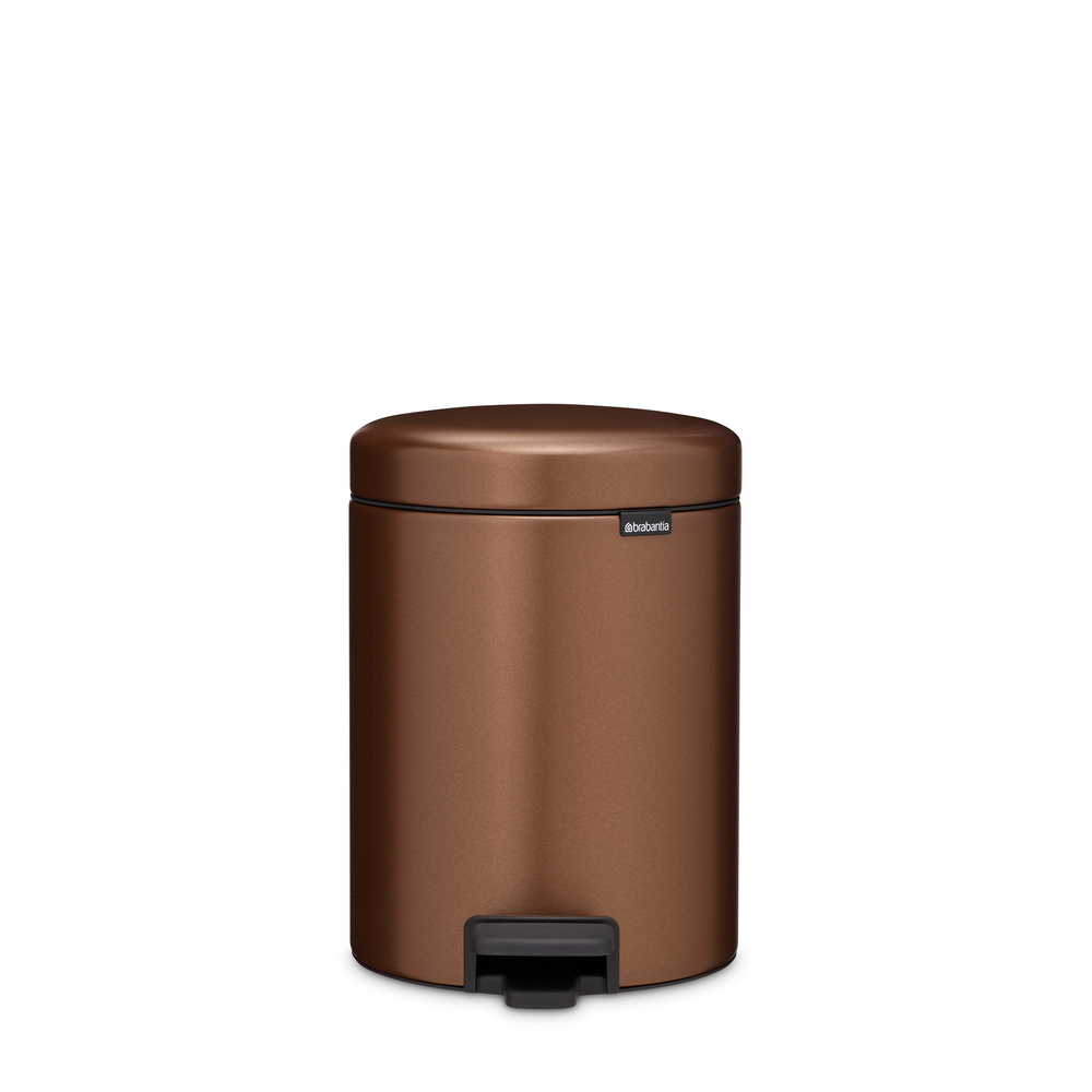 Кош за смет с педал Brabantia NewIcon 5L, Warm Bronze