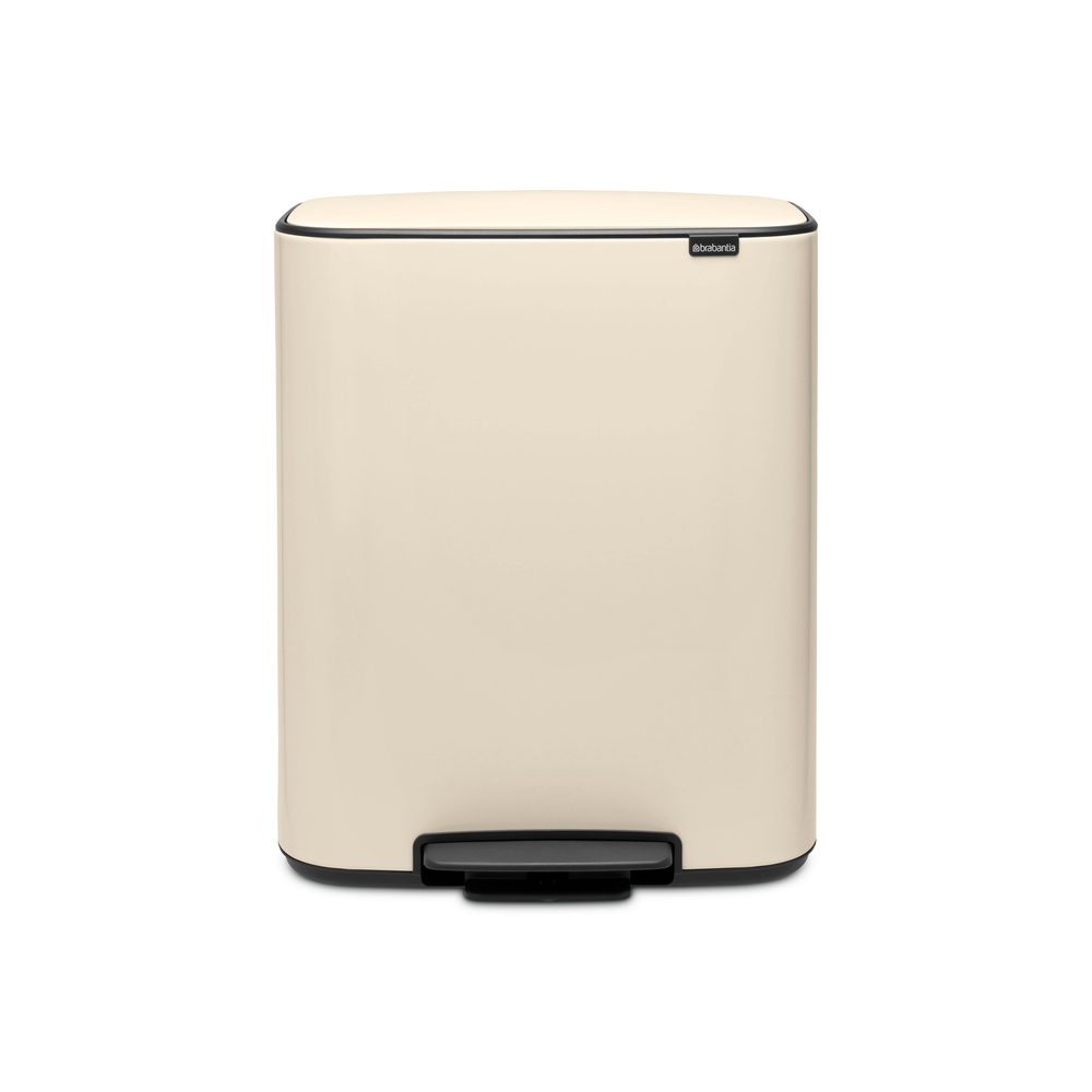 Кош за смет Brabantia Bo Pedal 2x30L, Soft Beige