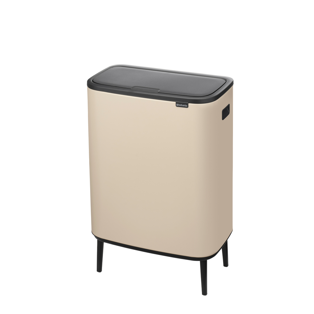 Кош за смет Brabantia Bo Touch Hi 2x30L, Soft Beige
