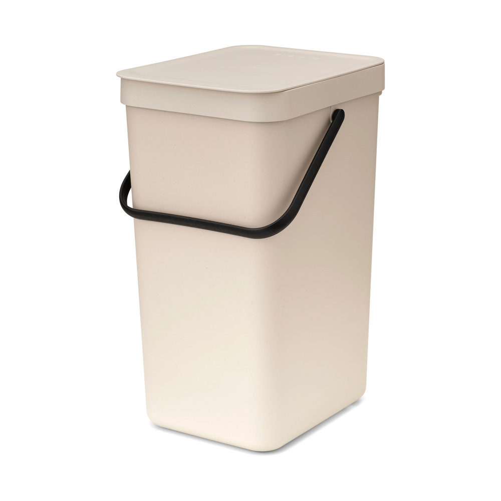 Кош за смет за разделно събиране Brabantia Sort&Go 16L, Soft Beige