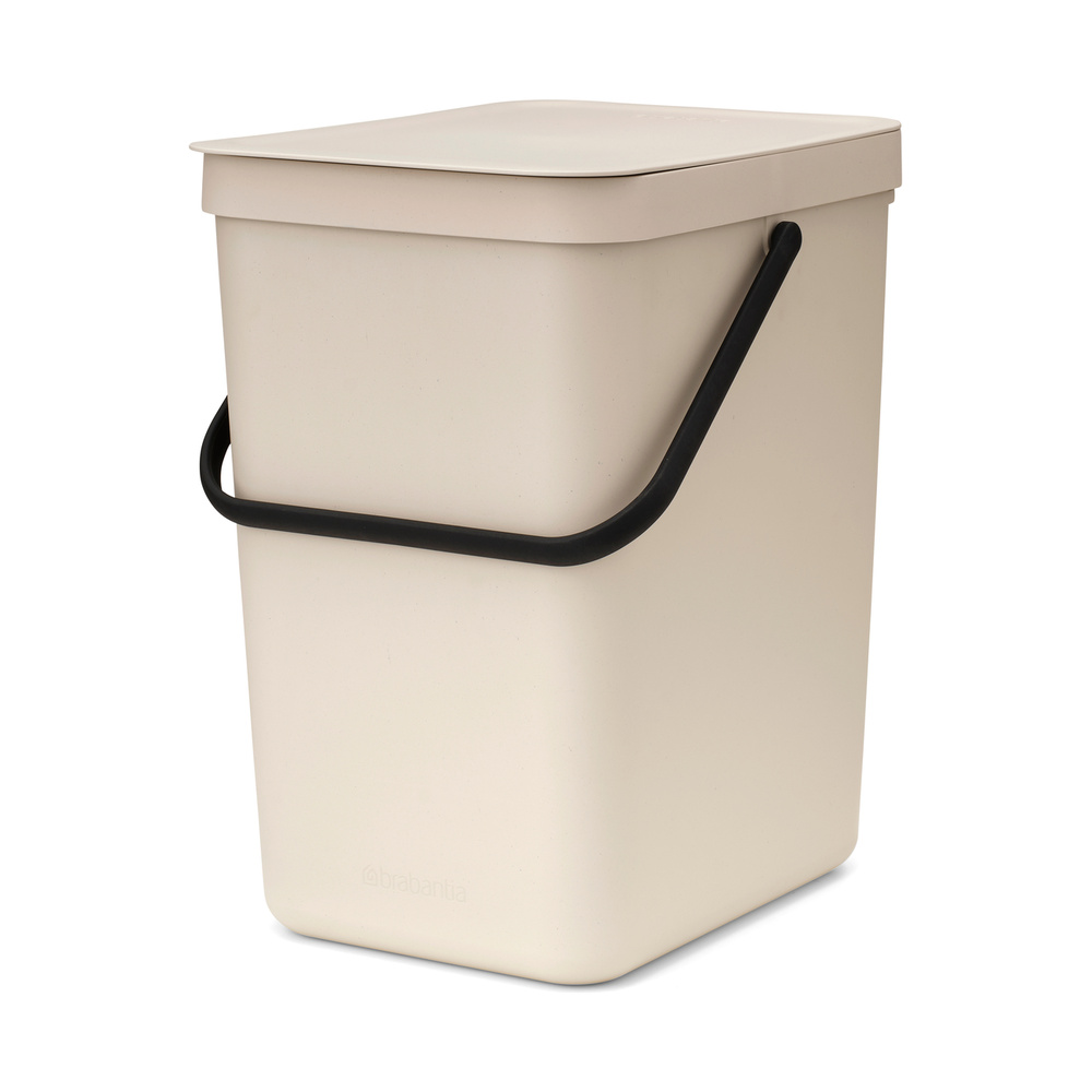 Кош за смет за разделно събиране Brabantia Sort&Go 25L, Soft Beige
