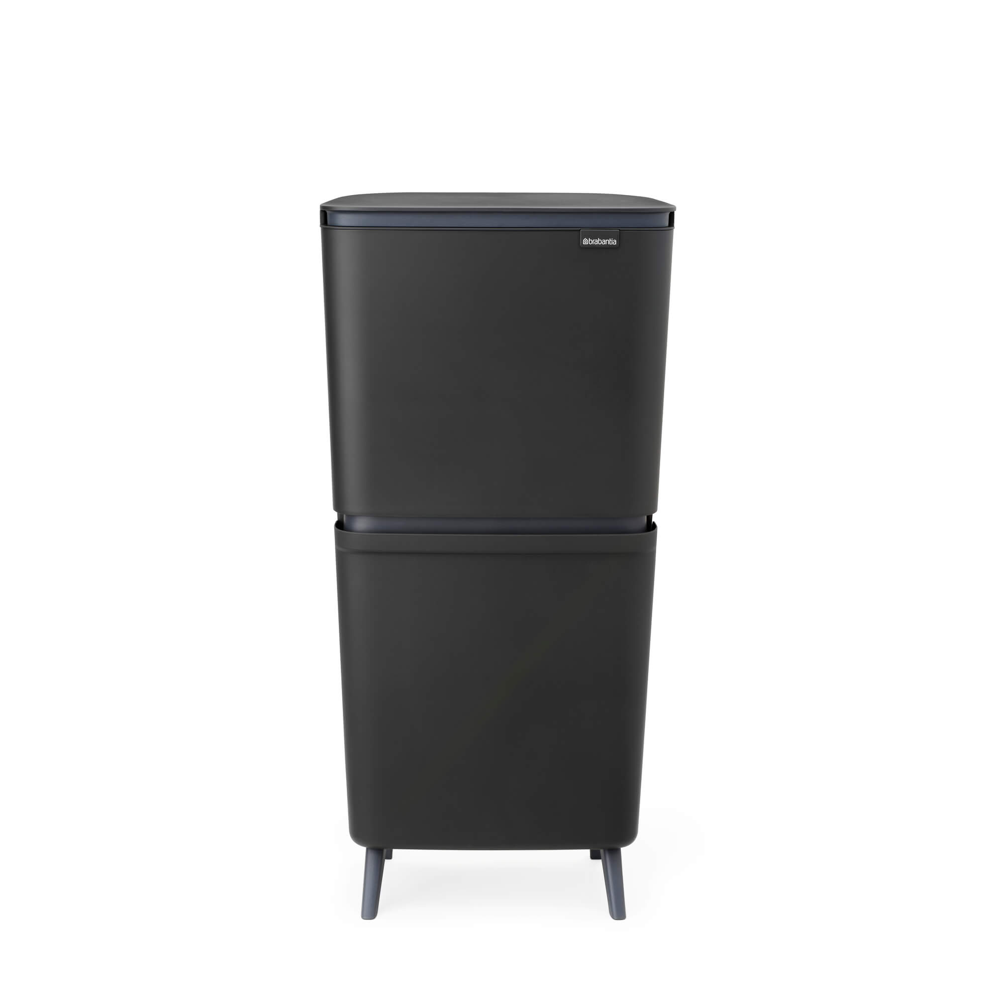 Кош за смет за разделно събиране Brabantia SortUp Hi 20+25L, Dark Grey