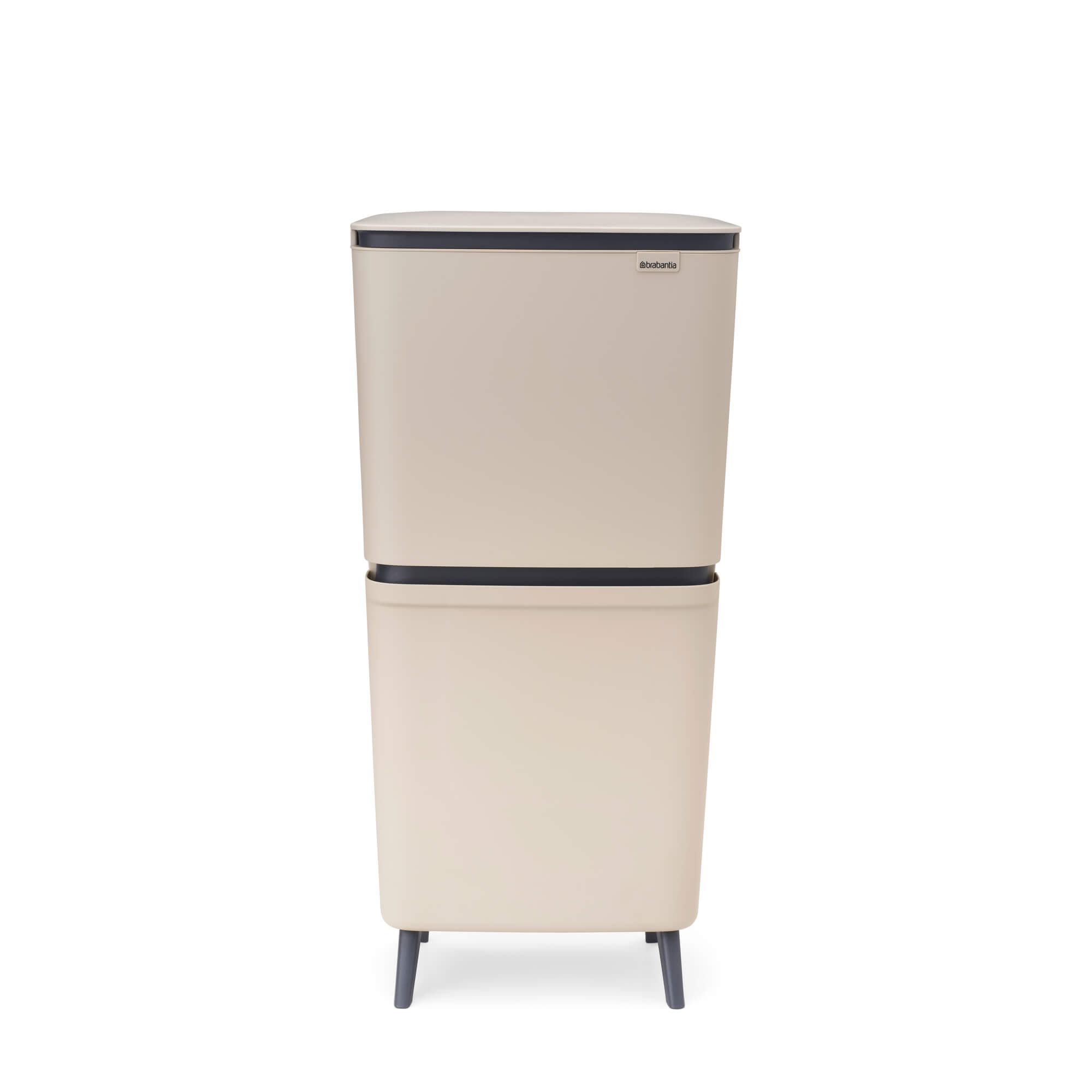 Кош за смет за разделно събиране Brabantia SortUp Hi 20+10+10L, Soft Beige