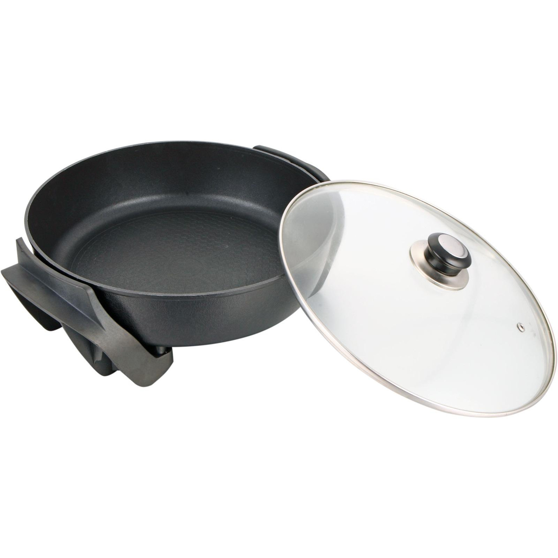 ЕЛЕКТРИЧЕСКА ТАВА, кръгла С КАПАК ELITE FP-1259