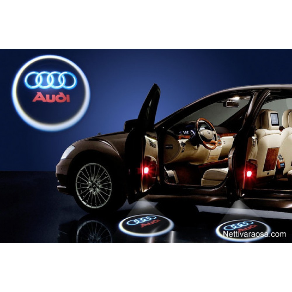Led Лого за врати на автомобил Audi
