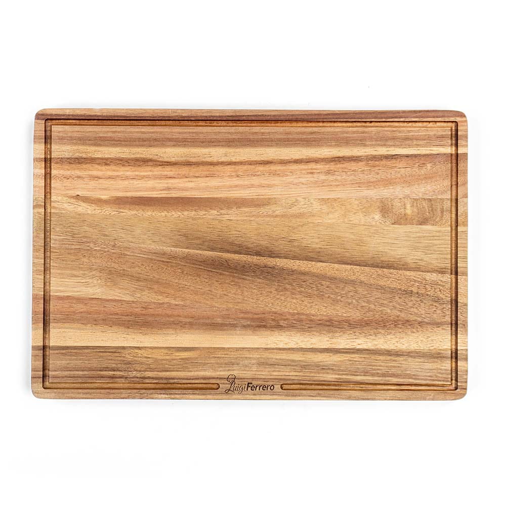 Дъска за рязане Luigi Ferrero Prima Acacia Special FR-3826 38x25.5x2 cm, акация