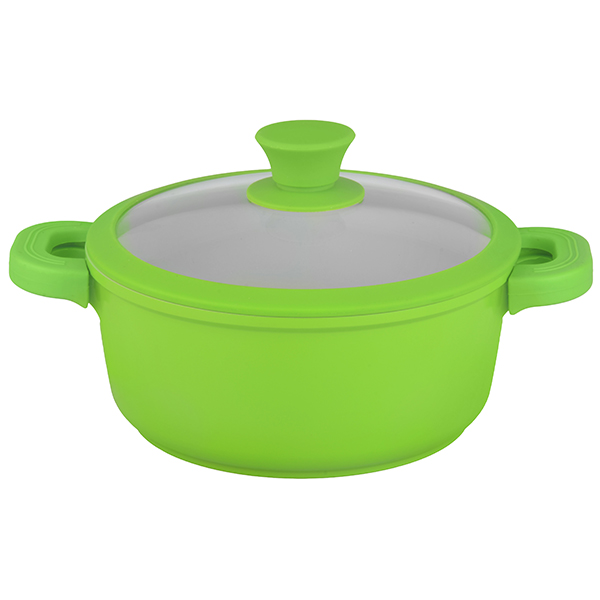 Тенджера Muhler MR-287C, 28cm, зелен, 7.1L