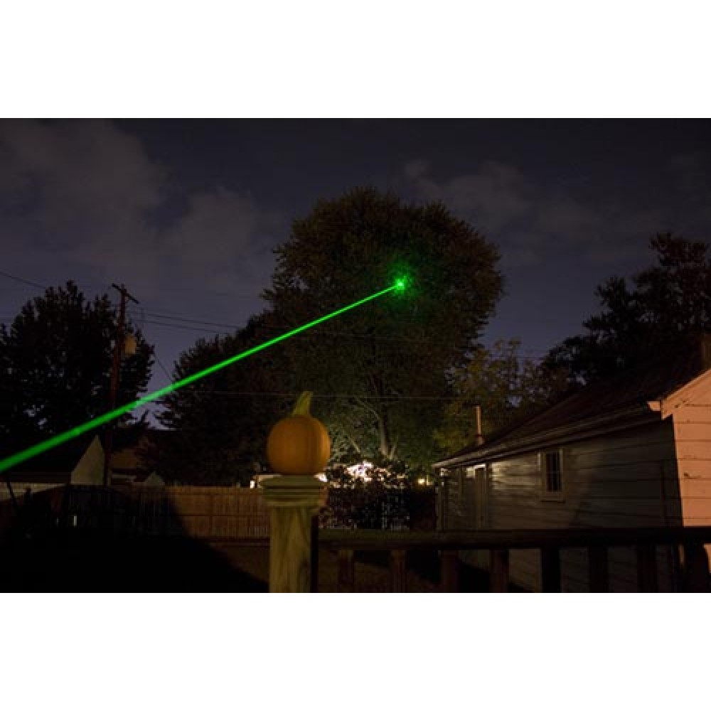Зелен лазер мощен - Green laser pointer 500 mw
