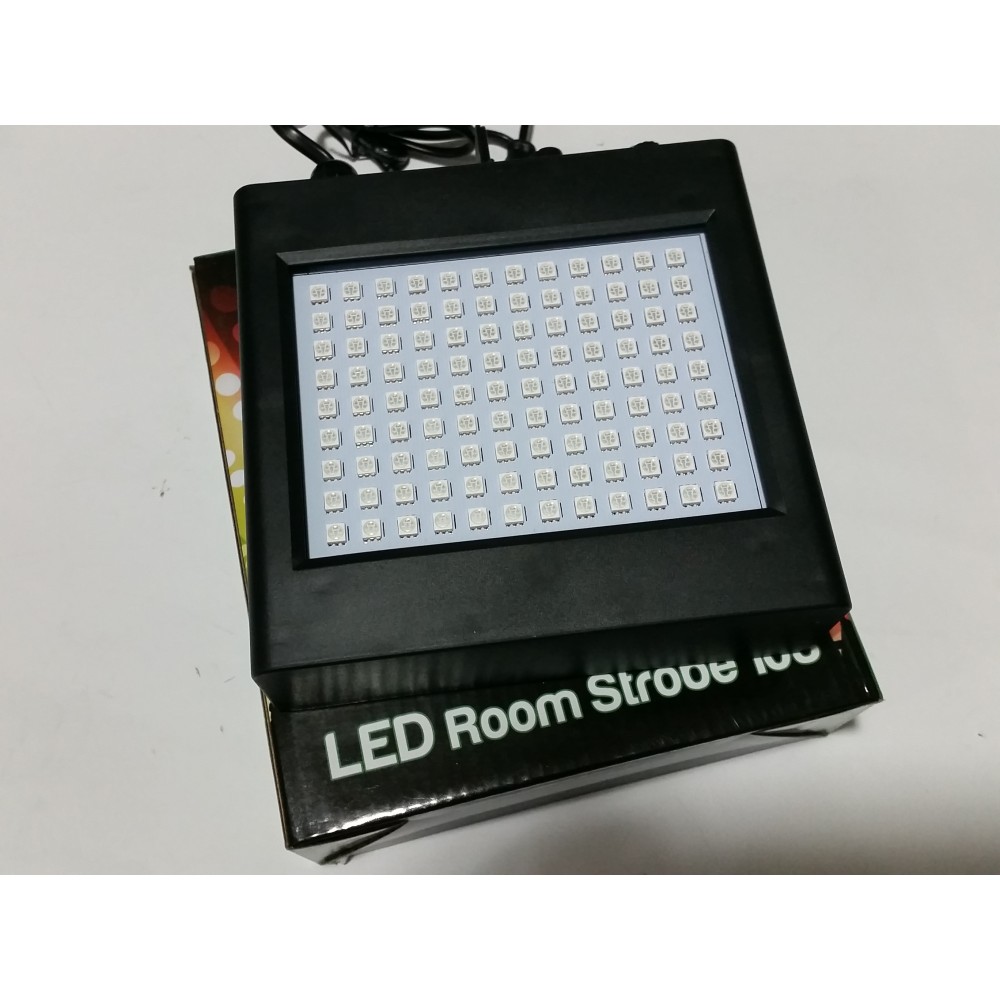 Мощен LED диодед стробоскоп цветен Strobe 108