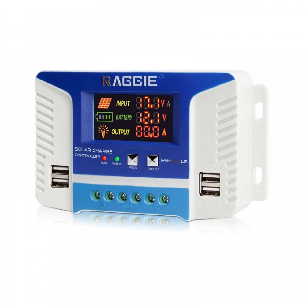 Соларен контролер RAGGIE RG-640LE, 40A, 12/24V
