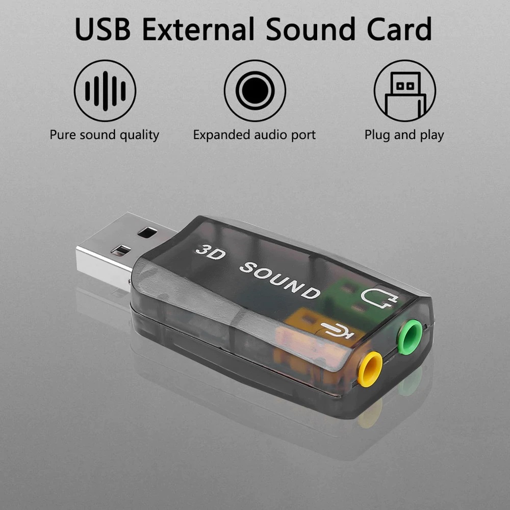 USB звукова карта USB Audio Card, Външна
