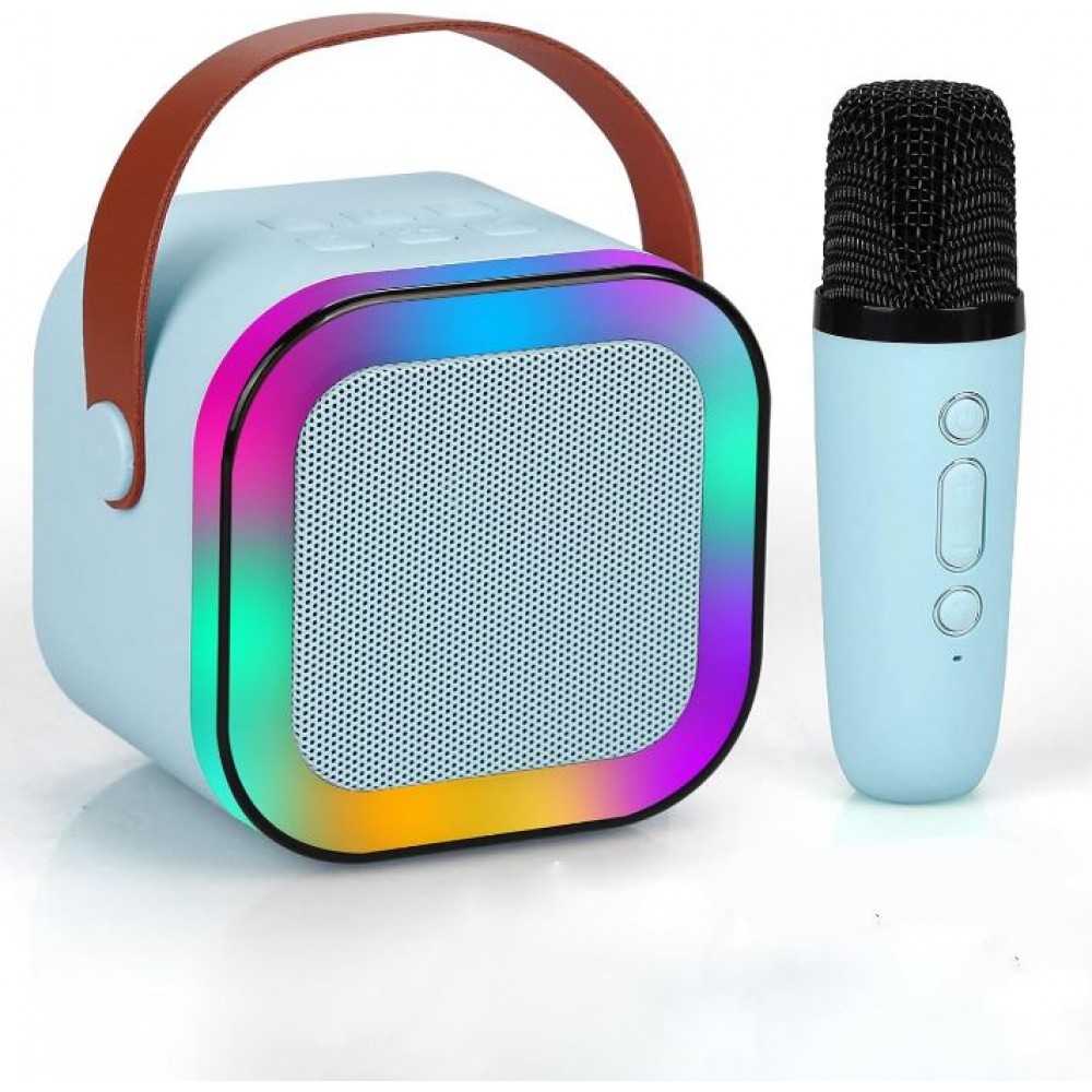 Мини колонка Smart Technology AS-205, Безжичен микрофон, USB, Блутут