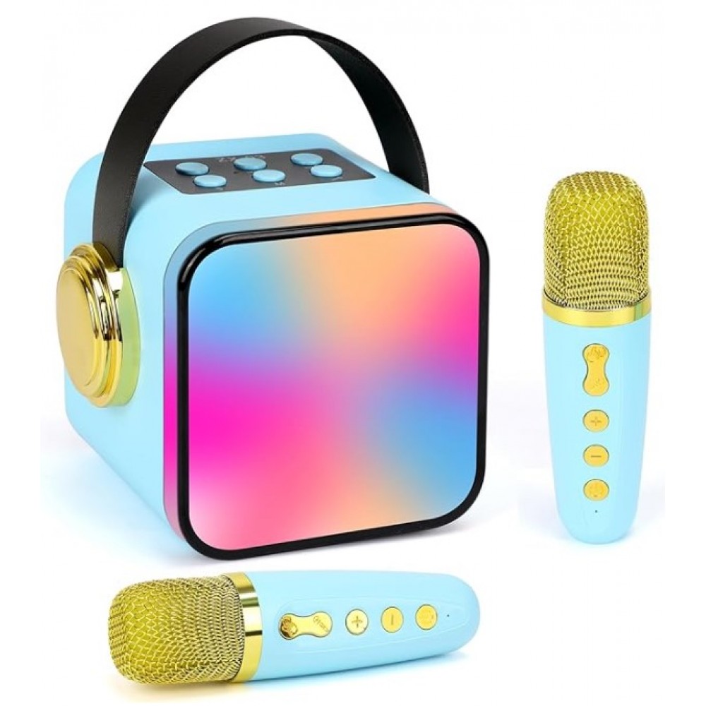 Мини колонка Smart Technology ZX-03, 2 Безжични микрофона, USB, Блутут