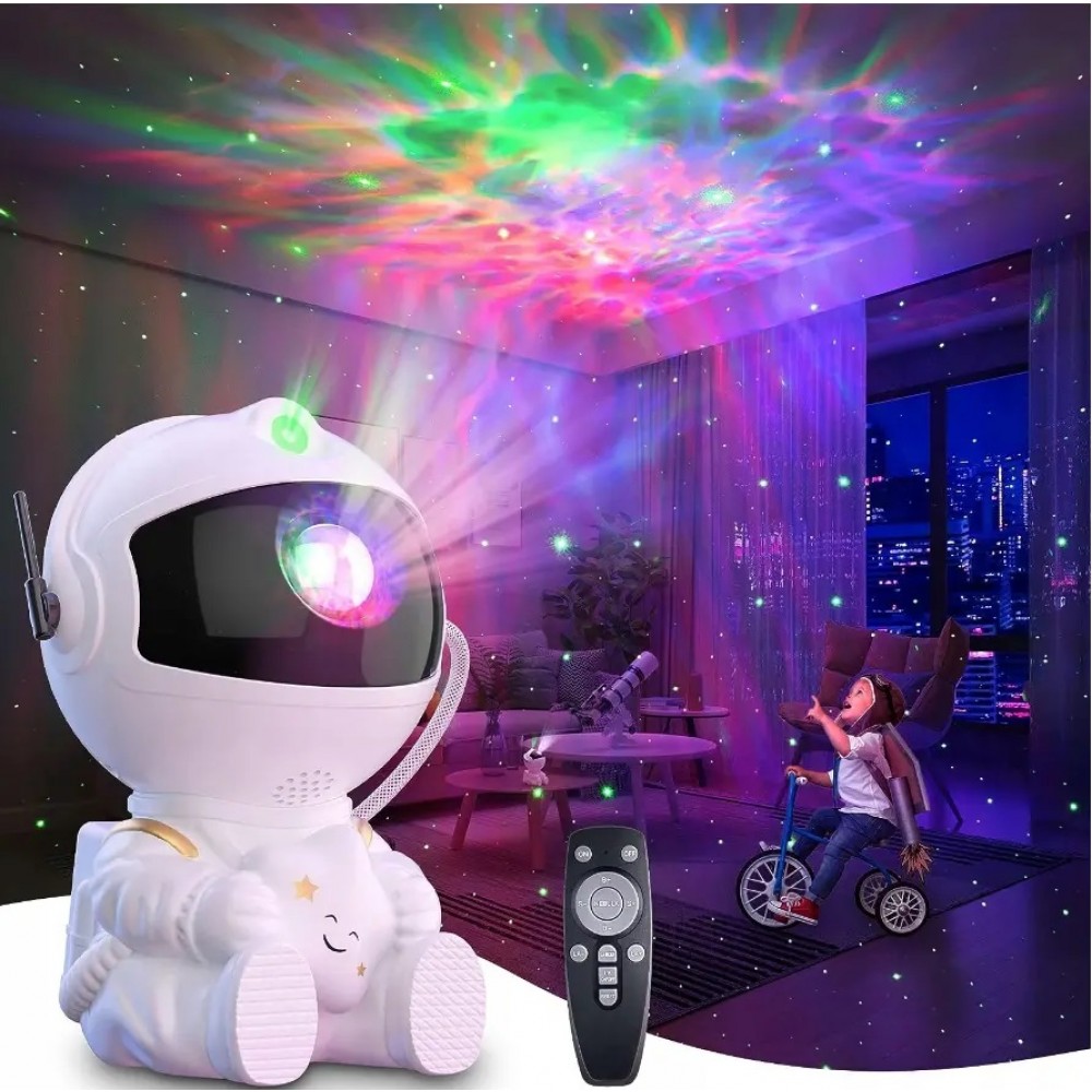 Лампа Astronaut XO Star Projector CF4, Проектор звездно небе, Дистанционно
