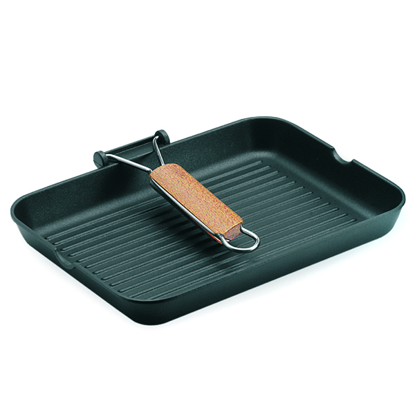 Грил тиган Risoli Gratella, 36x26 cm