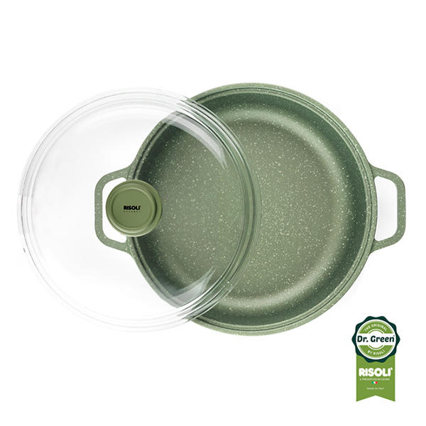 Тенджера Risoli Dr Green, 24 cm, плитка