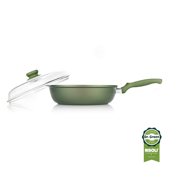 Тиган Risoli Dr Green, 28 cm, дълбок