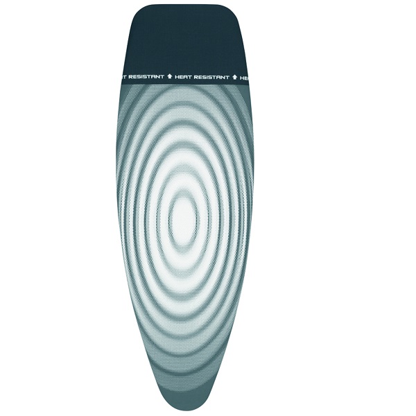 Калъф за маса за гладене Brabantia D 135x45cm, 2mm, Titan Oval, топлоустойчива зона за ютия