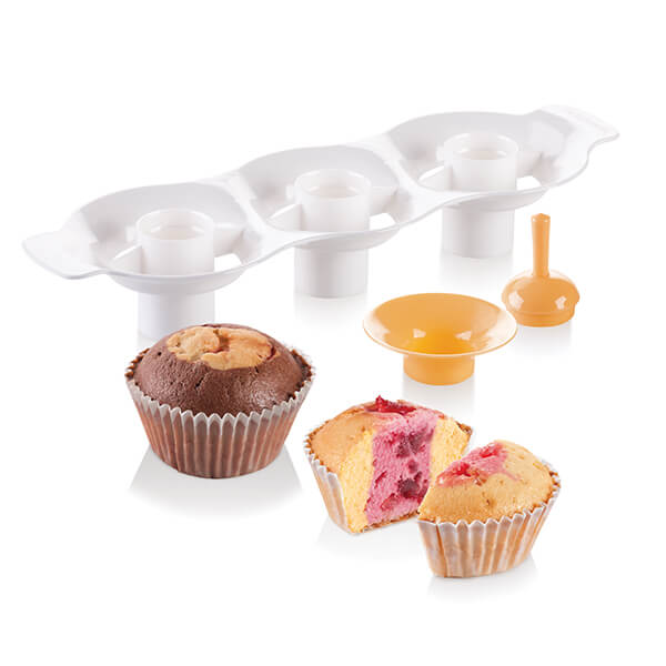 Уред за мъфини Tescoma Delicia, троен