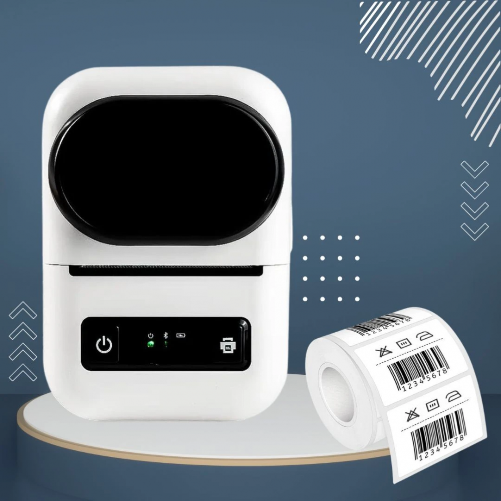 Мини преносим термален принтер за етикети Smart Technology PT-260, Bluetooth, 58 мм
