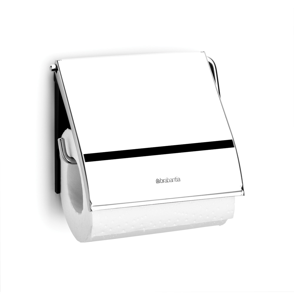 Държач за тоалетна хартия Brabantia ReNew Brilliant Steel