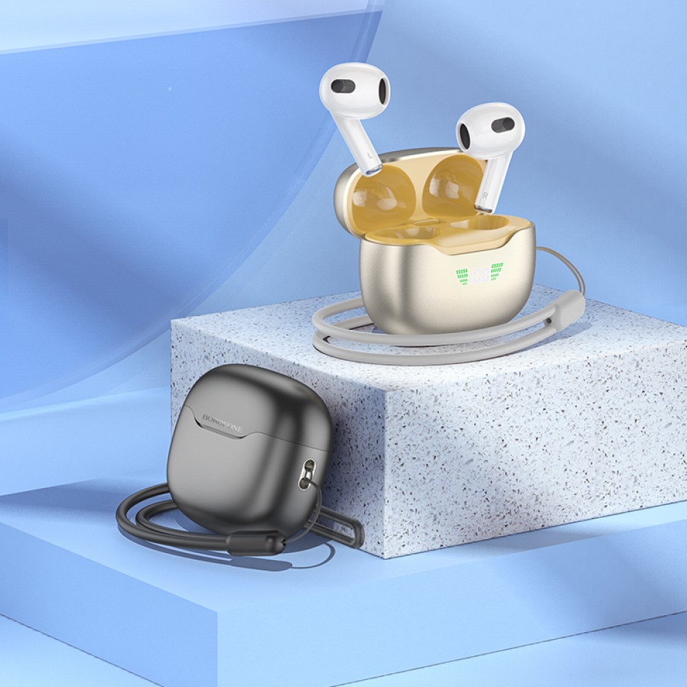 Безжични блутут слушалки BOROFONE BW40 Gratified Gold, Златни