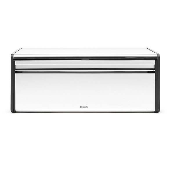 Кутия за хляб Brabantia Fall Front Brilliant Steel