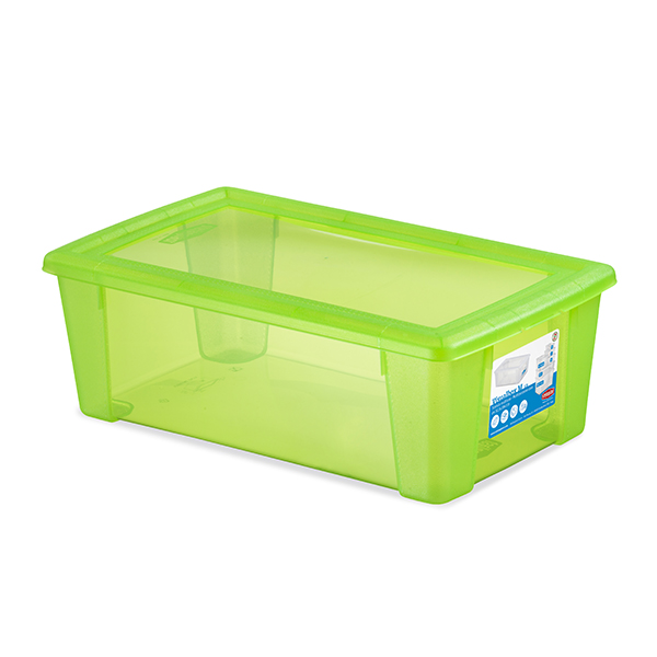 Универсална кутия Stefanplast Visual Box M, 5L, зелена