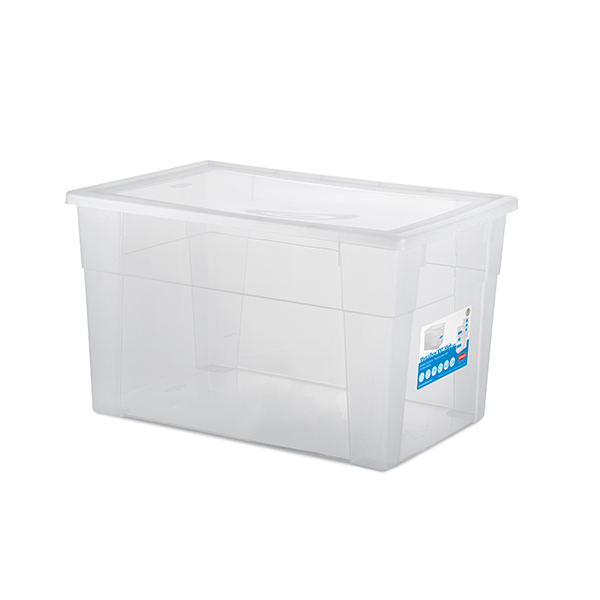 Универсална кутия Stefanplast Visual Box XXL High, 62L, прозрачна
