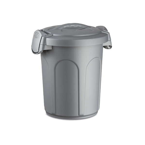 Кош за смет Stefanplast Speedy 8L, сребро