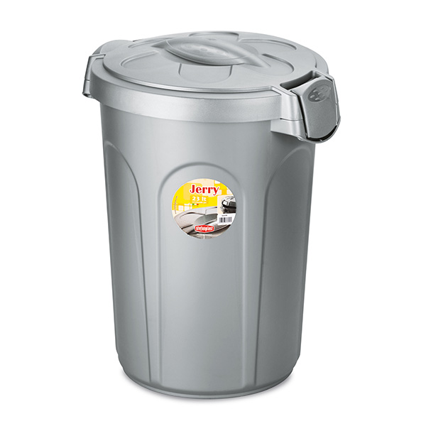 Кош за смет Stefanplast Jerry 23L, сребро