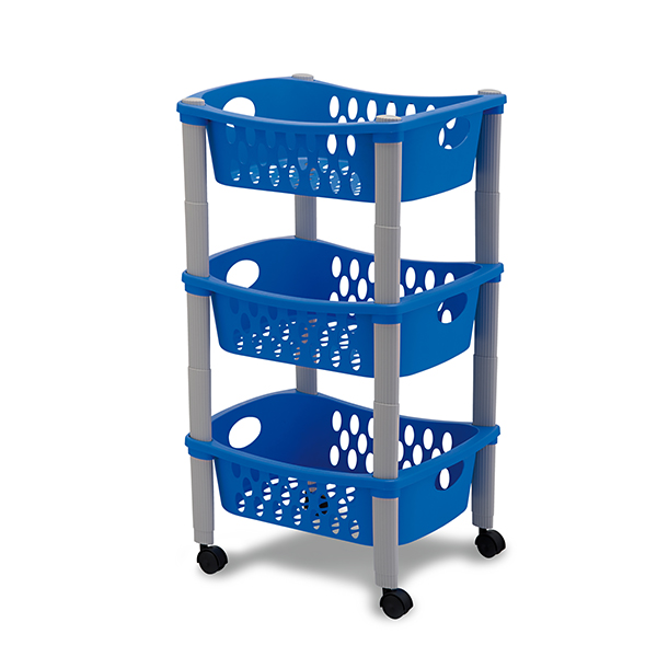 Етажерка с колелца Stefanplast Otello, микс цветове