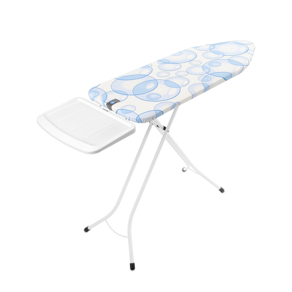 Маса за гладене Brabantia C 124x45cm с поставка за парогенератор, PerfectFlow Bubbles