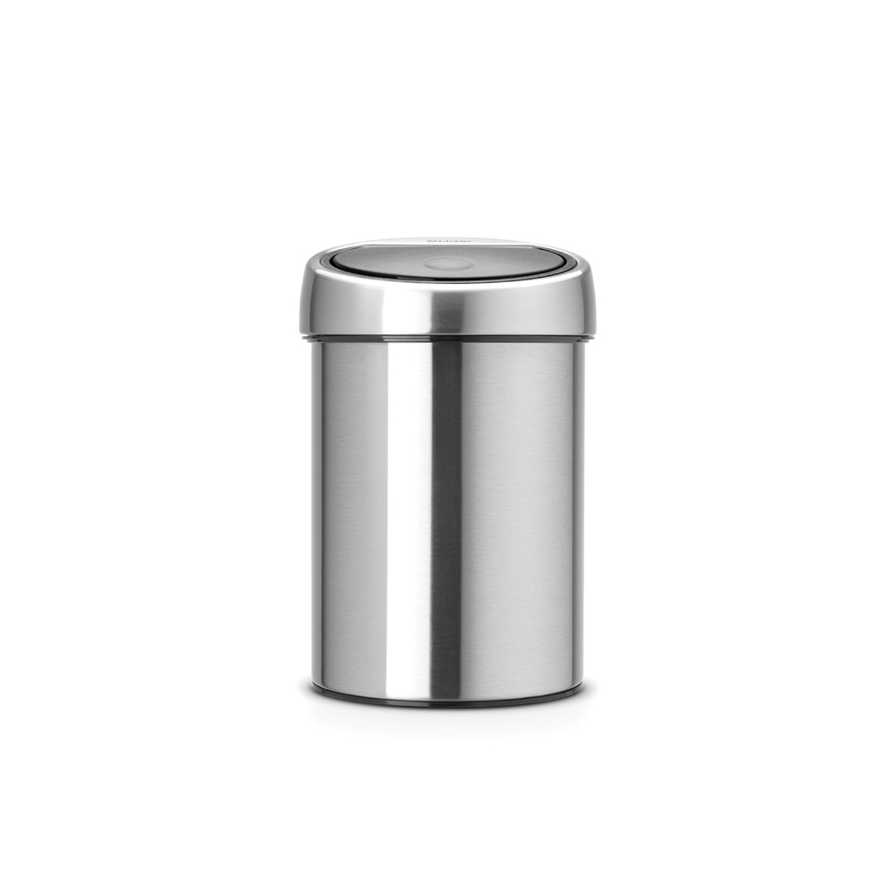 Кош за смет Brabantia Touch Bin 3L, Matt Steel