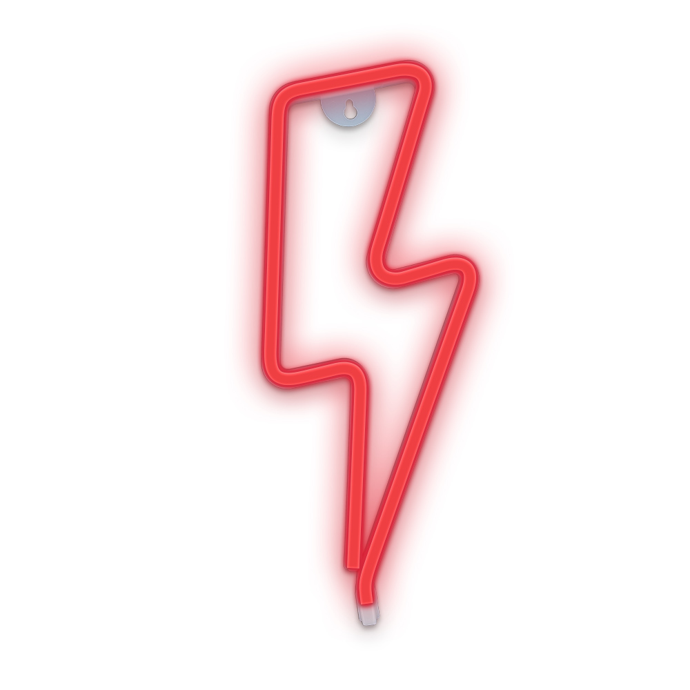 Неонова LED светлина BOLT, USB захранване, Батерии