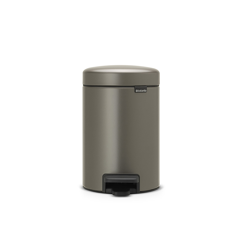 Кош за смет с педал Brabantia NewIcon 3L, Platinum