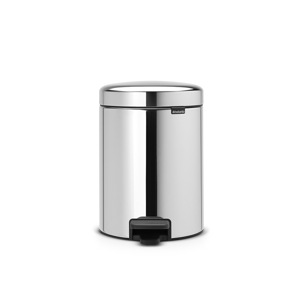 Кош за смет с педал Brabantia NewIcon 5L, Brilliant Steel