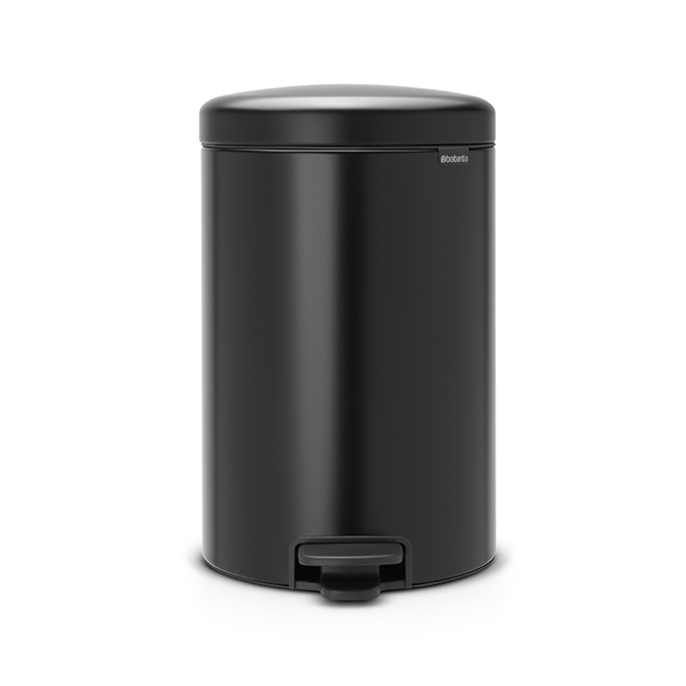 Кош за смет с педал Brabantia NewIcon 20L, Matt Black