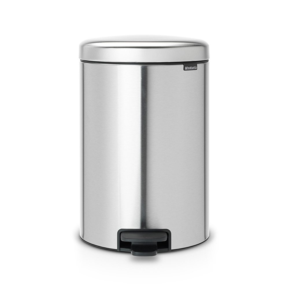 Кош за смет с педал Brabantia NewIcon 20L, Matt Steel Fingerprint Proof