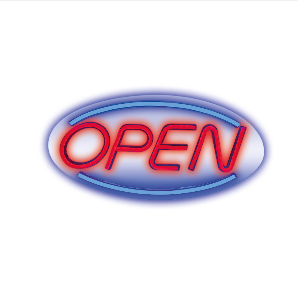 Рекламна табела Open, Функция димиране