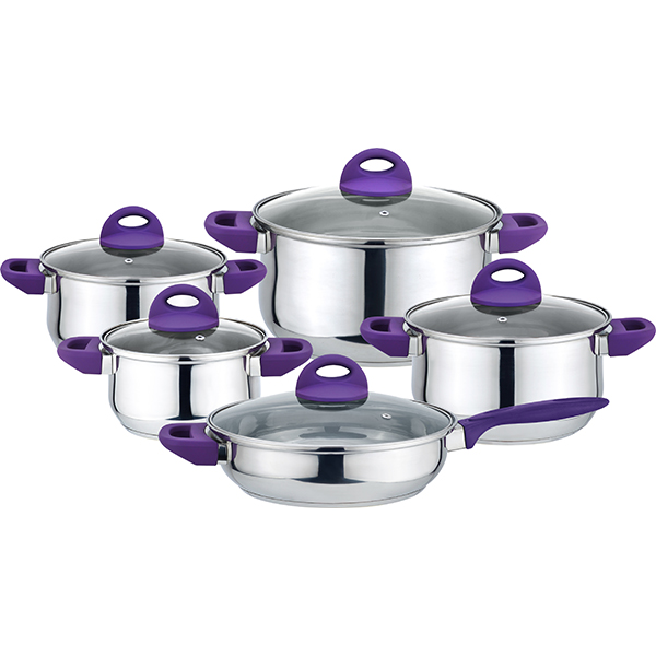 Комплект тенджери Muhler MR-1047, 10 части