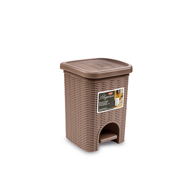 Кош за смет Stefanplast Elegance S, сив, 6L