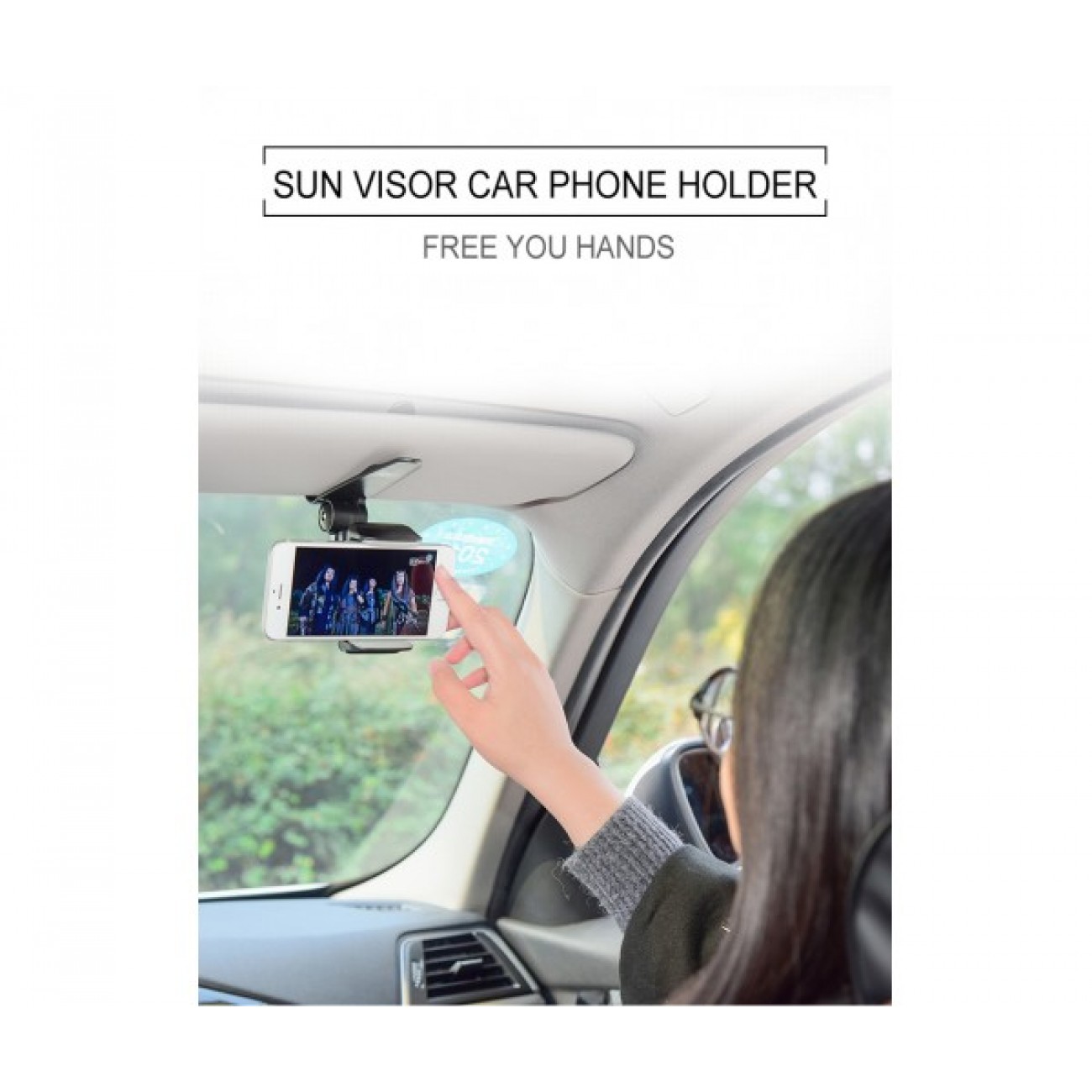 Универсална стойка за автомобил за сенник Car Shadow Holder